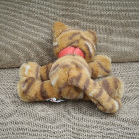 Vintage Orange Tabby Cat Stuffed Toy Morris' Million Cat Rescue 9 Lives - Picture 7 of 16